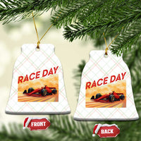 Vintage Racing Formula Car Ceramic Ornament - Wonder Print Shop