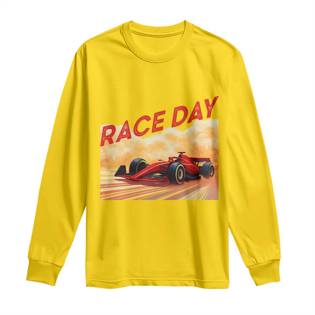 Vintage Racing Formula Car Long Sleeve Shirt - Wonder Print Shop