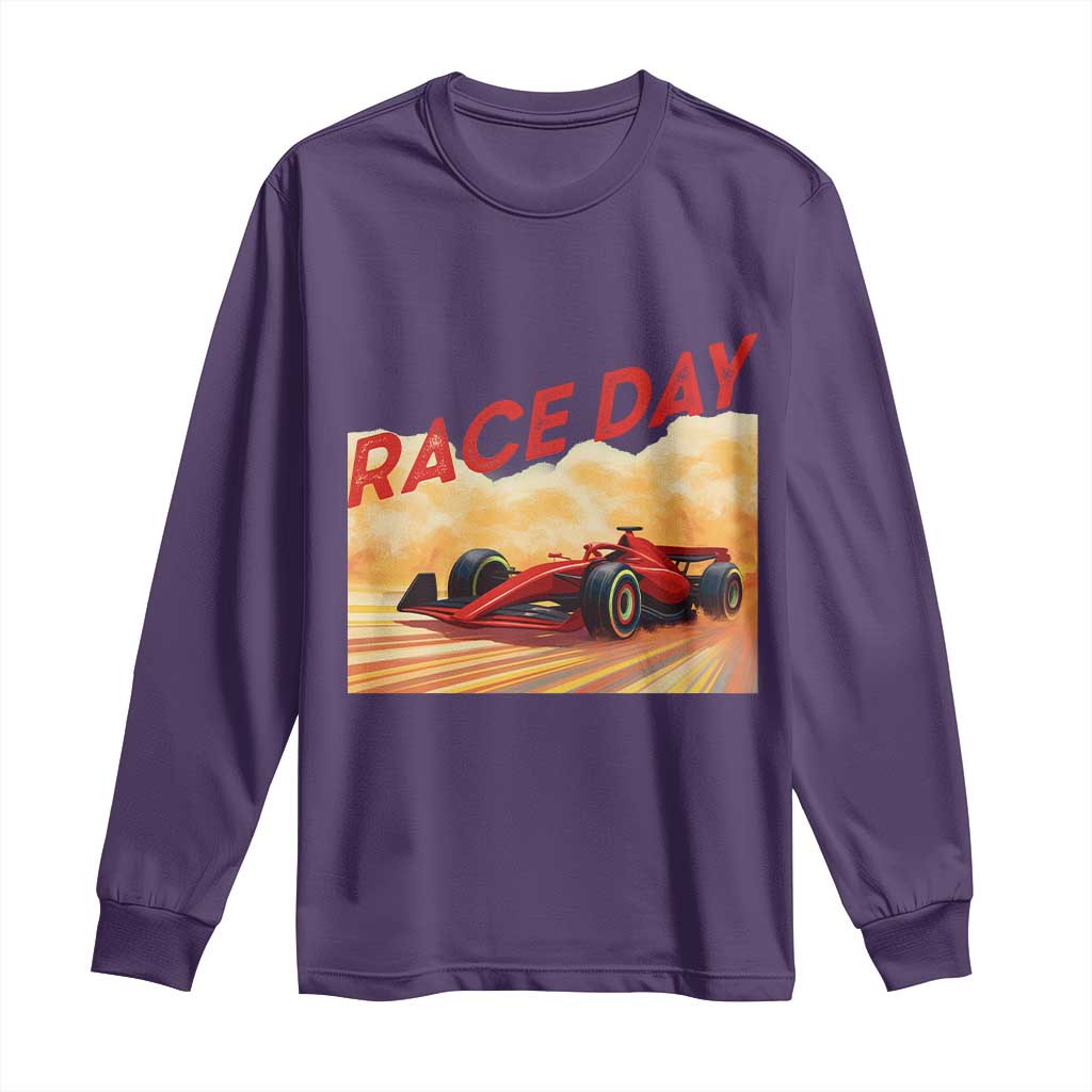 Vintage Racing Formula Car Long Sleeve Shirt - Wonder Print Shop
