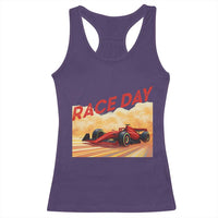 Vintage Racing Formula Car Racerback Tank Top - Wonder Print Shop