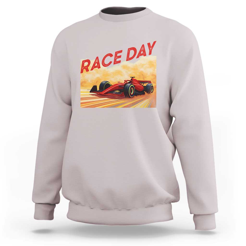 Vintage Racing Formula Car Sweatshirt - Wonder Print Shop