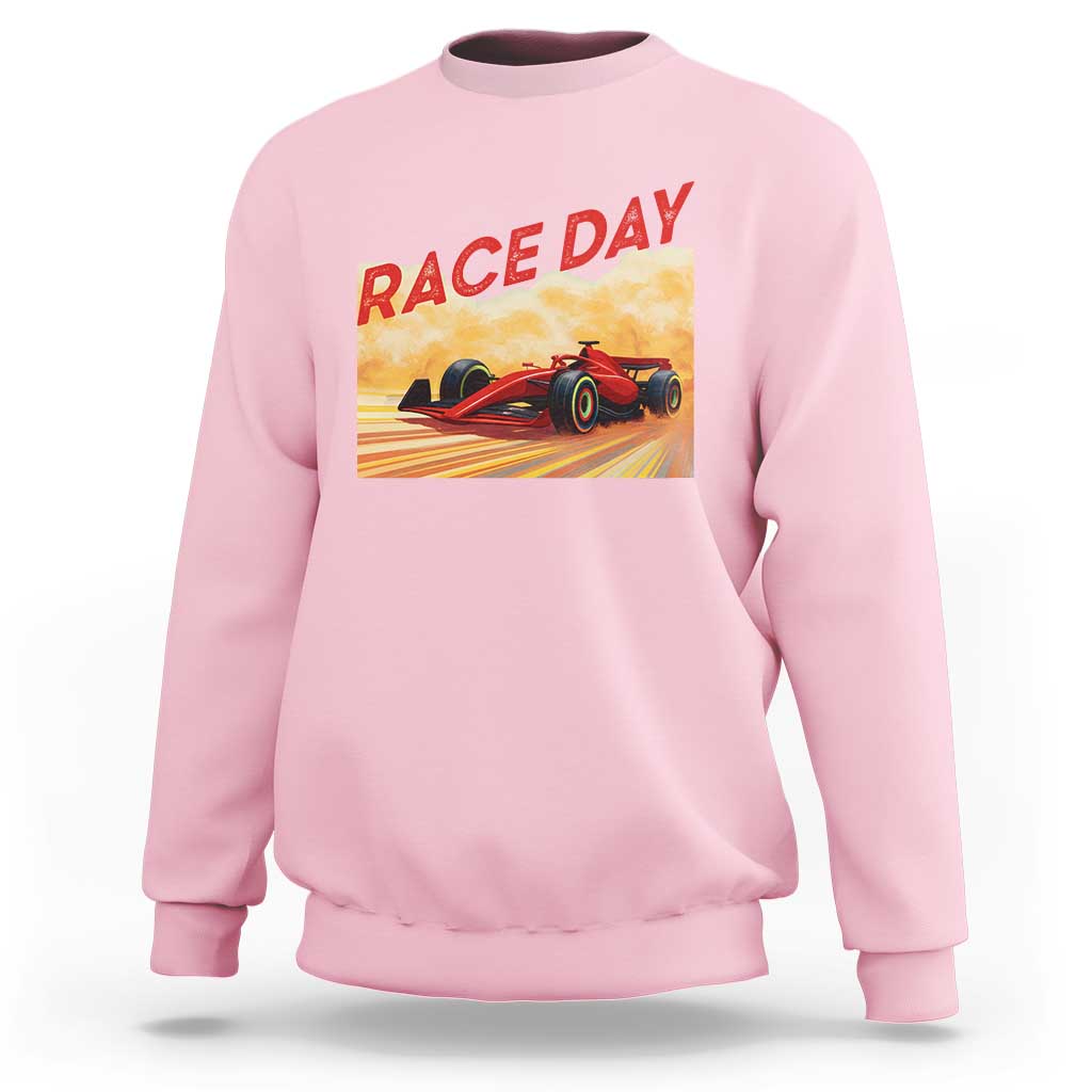 Vintage Racing Formula Car Sweatshirt - Wonder Print Shop