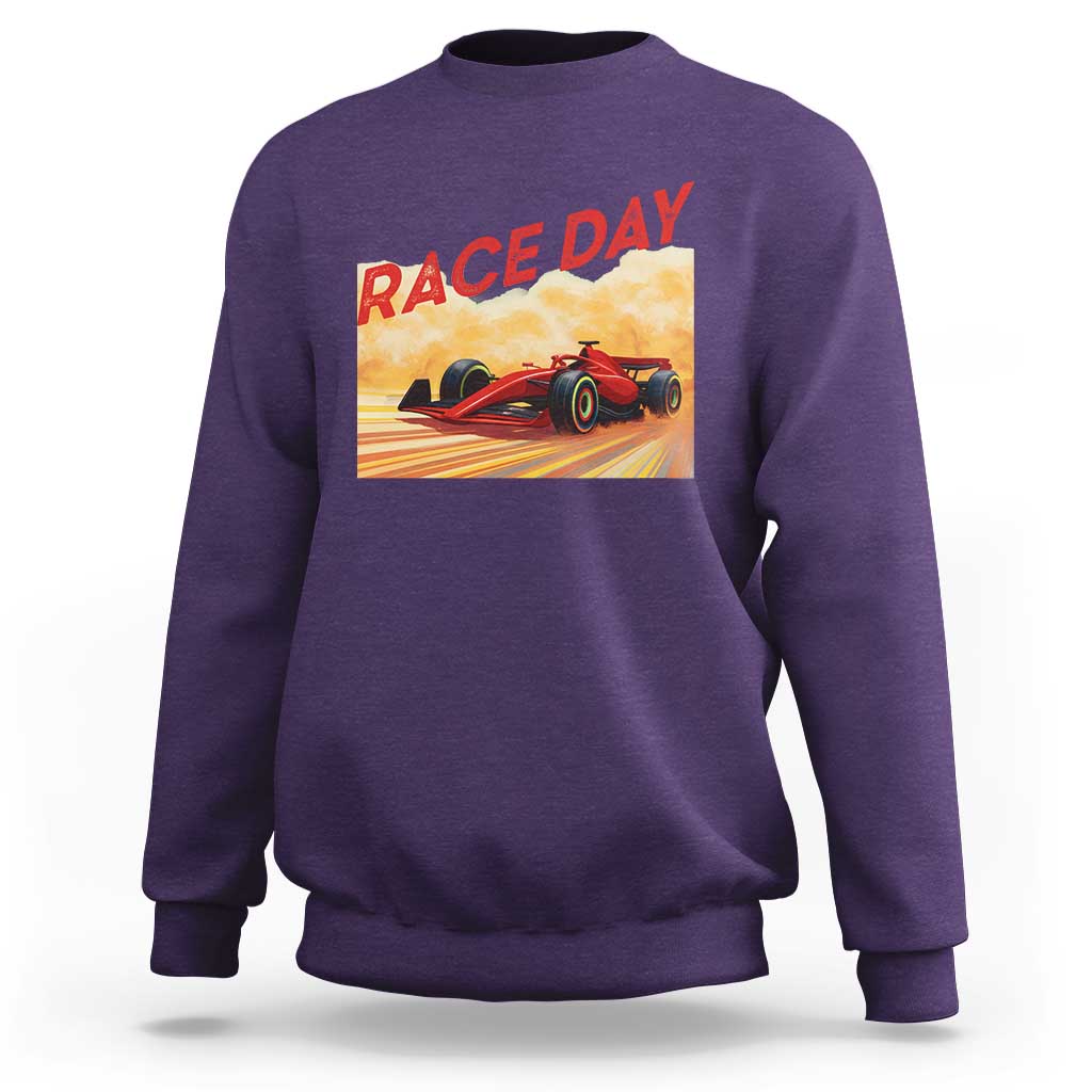 Vintage Racing Formula Car Sweatshirt - Wonder Print Shop