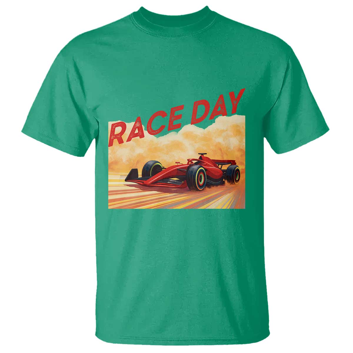Vintage Racing Formula Car T Shirt - Wonder Print Shop