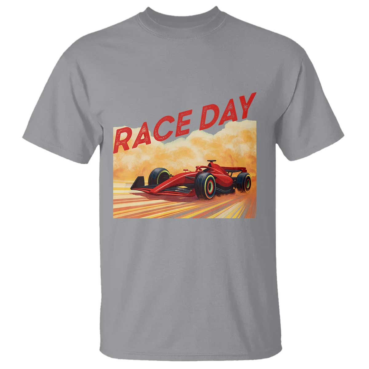 Vintage Racing Formula Car T Shirt - Wonder Print Shop