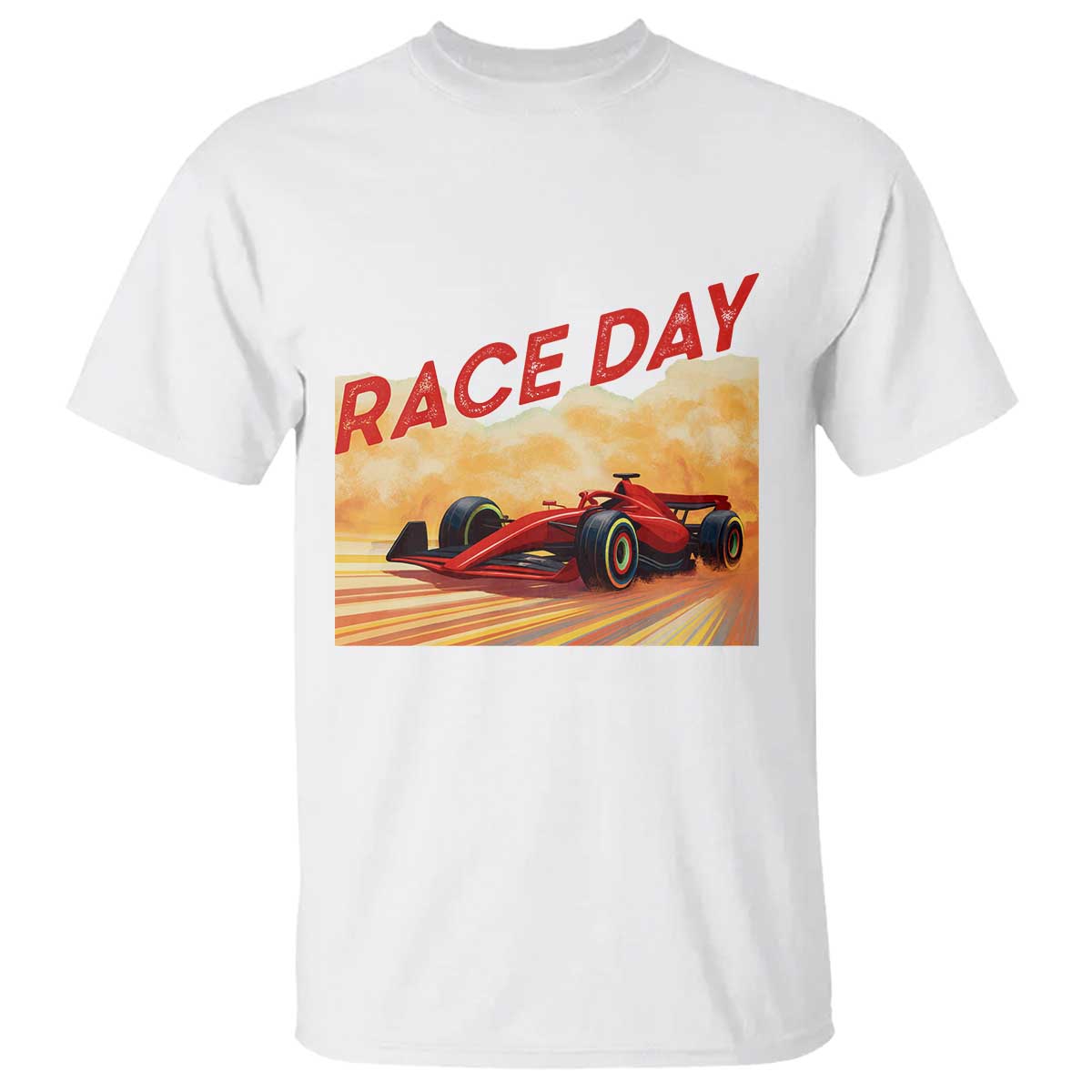 Vintage Racing Formula Car T Shirt - Wonder Print Shop