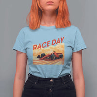 Vintage Racing Formula Car T Shirt For Women - Wonder Print Shop