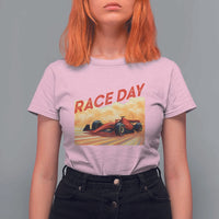 Vintage Racing Formula Car T Shirt For Women - Wonder Print Shop