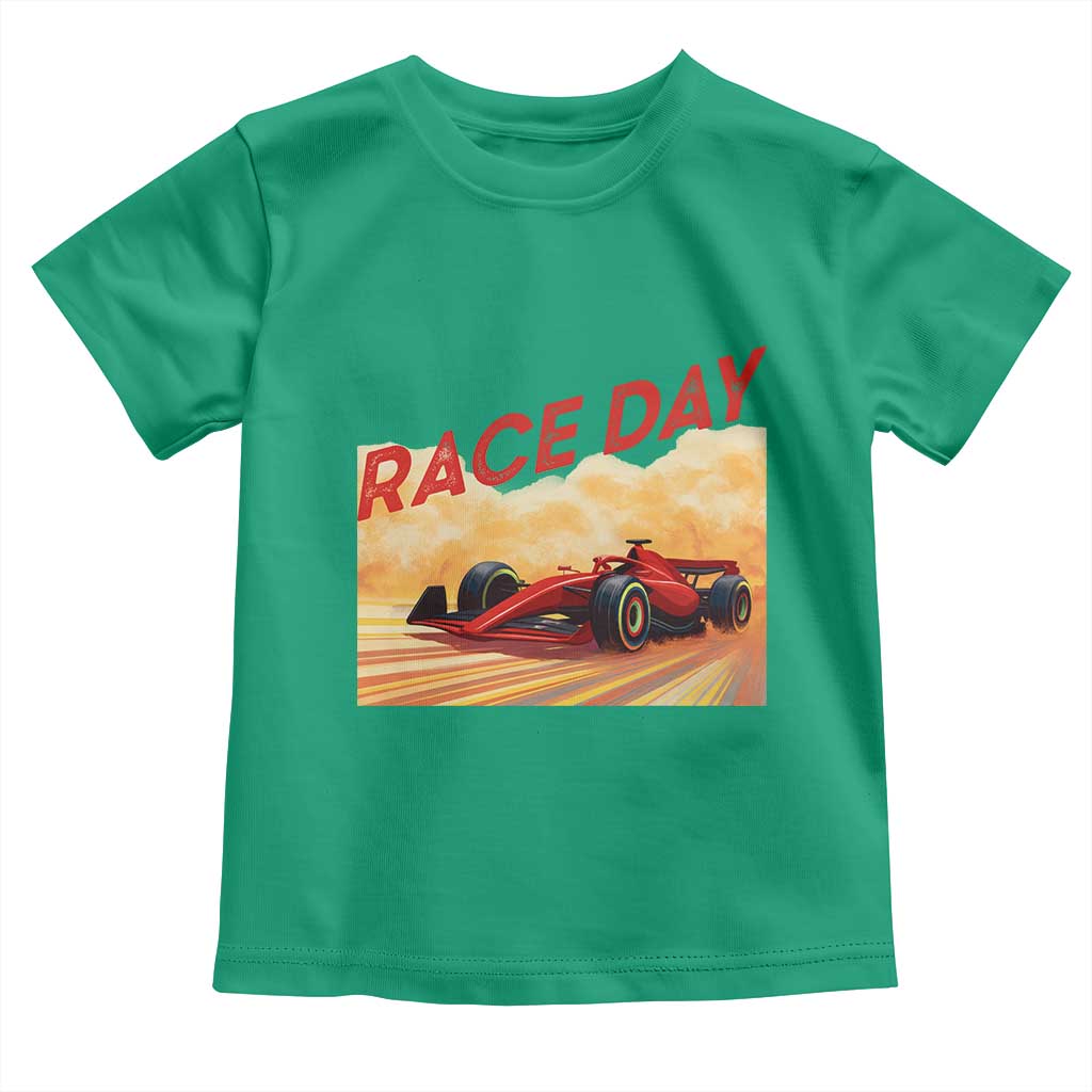 Vintage Racing Formula Car Toddler T Shirt - Wonder Print Shop