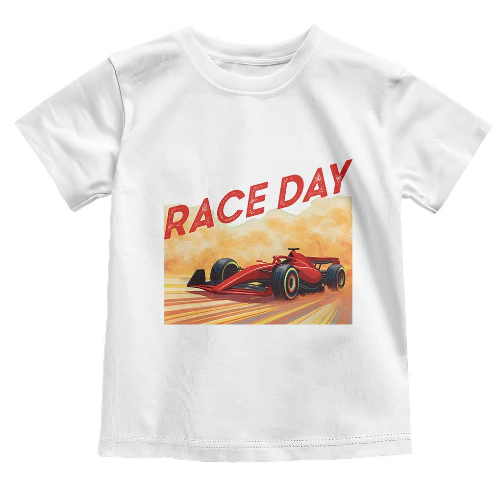 Vintage Racing Formula Car Toddler T Shirt - Wonder Print Shop