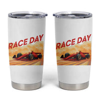 Vintage Racing Formula Car Tumbler Cup