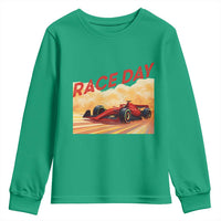 Vintage Racing Formula Car Youth Sweatshirt - Wonder Print Shop