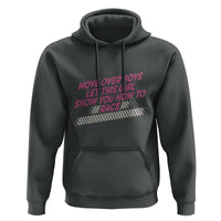 Racing Girl Hoodie Move Over Boys Funny Quote - Wonder Print Shop
