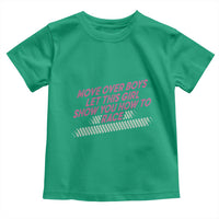 Racing Girl Toddler T Shirt Move Over Boys Funny Quote - Wonder Print Shop