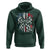 Patriotic Coquette Bow Checkered Flag Race Car Racing Hoodie - Wonder Print Shop
