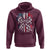 Patriotic Coquette Bow Checkered Flag Race Car Racing Hoodie - Wonder Print Shop