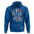 Patriotic Coquette Bow Checkered Flag Race Car Racing Hoodie - Wonder Print Shop