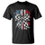 Patriotic Coquette Bow Checkered Flag Race Car Racing T Shirt - Wonder Print Shop