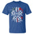 Patriotic Coquette Bow Checkered Flag Race Car Racing T Shirt - Wonder Print Shop