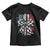 Patriotic Coquette Bow Checkered Flag Race Car Racing Toddler T Shirt - Wonder Print Shop
