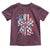 Patriotic Coquette Bow Checkered Flag Race Car Racing Toddler T Shirt - Wonder Print Shop