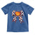 Race Car Halloween Toddler T Shirt Pumpkin Checkered Coquette Bow - Wonder Print Shop