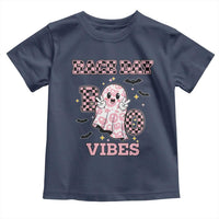 Race Car Halloween Toddler T Shirt Boo Checkered Coquette Bow - Wonder Print Shop