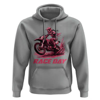 Dirt Bike Girl Hoodie Motocross Racing Women - Wonder Print Shop