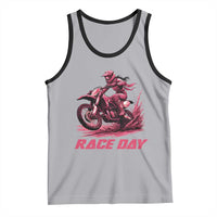 Dirt Bike Girl Tank Top Motocross Racing Women - Wonder Print Shop
