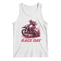 Dirt Bike Girl Tank Top Motocross Racing Women - Wonder Print Shop