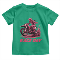 Dirt Bike Girl Toddler T Shirt Motocross Racing Women - Wonder Print Shop