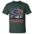 Dirt Bike Girl T Shirt Patriotic Motocross American Flag Racing - Wonder Print Shop