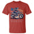 Dirt Bike Girl T Shirt Patriotic Motocross American Flag Racing - Wonder Print Shop