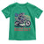 Dirt Bike Girl Toddler T Shirt Patriotic Motocross American Flag Racing - Wonder Print Shop