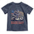 Dirt Bike Girl Toddler T Shirt Patriotic Motocross American Flag Racing - Wonder Print Shop