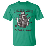 Black Cowgirl T Shirt I Do A Thing Called What I Want - Wonder Print Shop