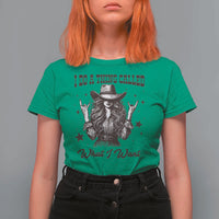 Black Cowgirl T Shirt For Women I Do A Thing Called What I Want - Wonder Print Shop