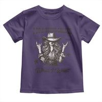 Black Cowgirl Toddler T Shirt I Do A Thing Called What I Want - Wonder Print Shop
