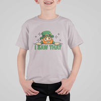 I Saw That T Shirt For Kid Funny Leprechaun St Patricks Day Meme