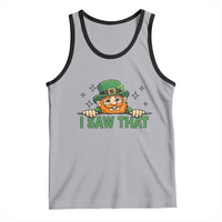 I Saw That Tank Top Funny Leprechaun St Patricks Day Meme