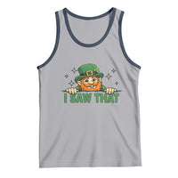 I Saw That Tank Top Funny Leprechaun St Patricks Day Meme
