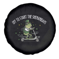 Funny Frog St Patricks Day Meme Spare Tire Cover Off To Start The Shenanigans