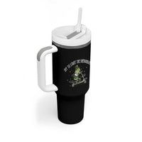 Funny Frog St Patricks Day Meme Tumbler With Handle Off To Start The Shenanigans