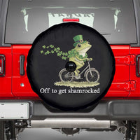 Funny Frog St Patricks Day Meme Spare Tire Cover Off To Get Shamrocked