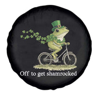 Funny Frog St Patricks Day Meme Spare Tire Cover Off To Get Shamrocked