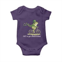 Funny Frog St Patricks Day Meme Baby Onesie Off To Get Shamrocked