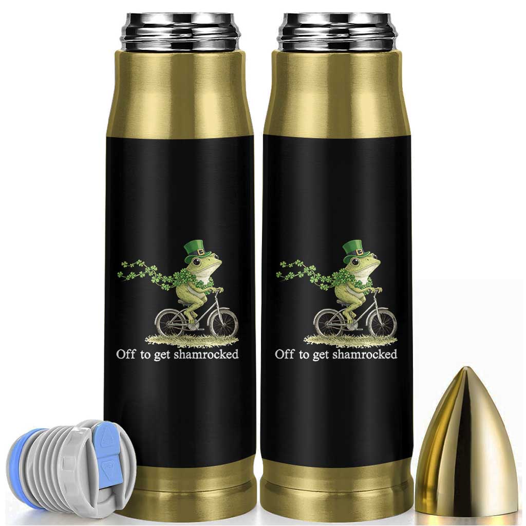 Funny Frog St Patricks Day Meme Bullet Tumbler Off To Get Shamrocked