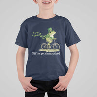 Funny Frog St Patricks Day Meme T Shirt For Kid Off To Get Shamrocked