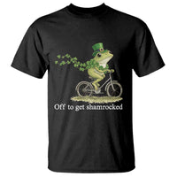 Funny Frog St Patricks Day Meme T Shirt Off To Get Shamrocked