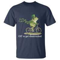 Funny Frog St Patricks Day Meme T Shirt Off To Get Shamrocked